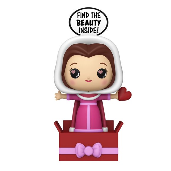 Funko POPsies: Beauty Beast Valentine's Belle Pop-Up Greetings Meanings Figure - Picture 1 of 4